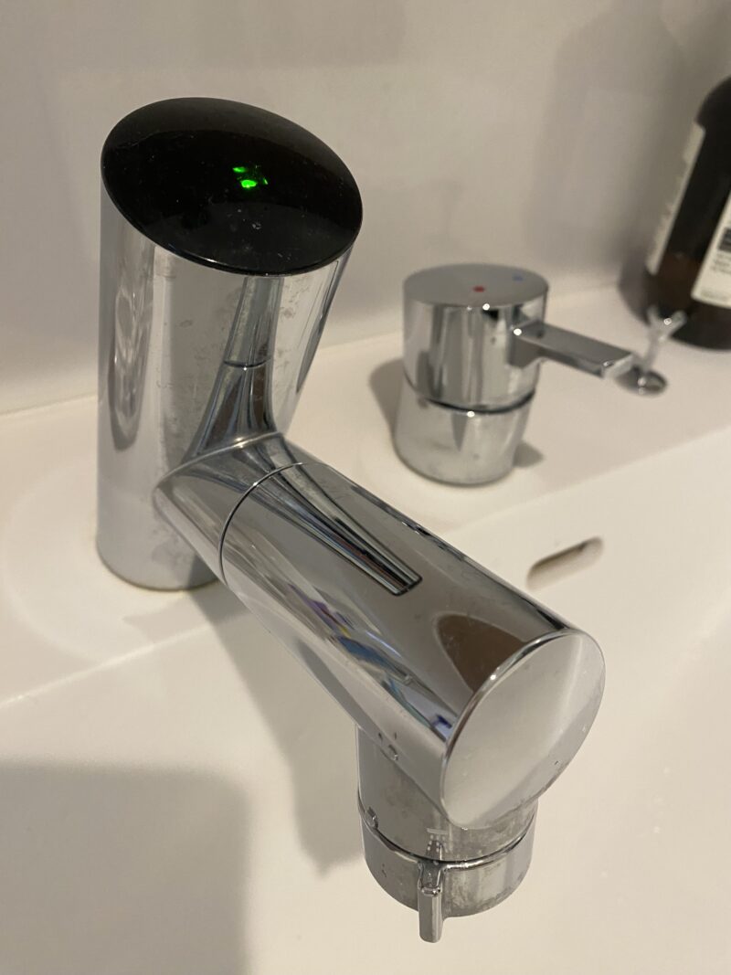 自動水栓の写真